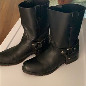 HH double H men’s motorcycle boots 6.5